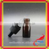 E-cig Liquid Bottles With Round Shape Glass Dropper Bottle for 10ml Amber Glass Bottle thumbnail-4