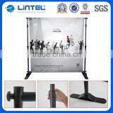 Fabric trade show graphics for exhibition booths