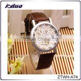 Wholesale Leather Hollow Women's Watch Design thumbnail-1