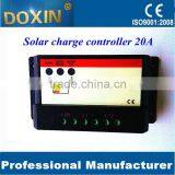 PMW LED Solar Charge Controller 20A 12V/24V Auto