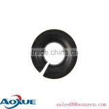 plastic marine rope thimbles in black color