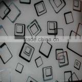 Decorative Wardrobe Sliding Door Ultra Clear White Back Painted Glass thumbnail-2