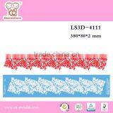 Fondant Decoration Supplies New Design Pink Color Cake Lace Mat