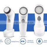 2017 Latest Waterproof Sonic Vibrating Rechargeable Facial Cleansing Brush thumbnail-2