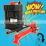 New Arrival Oil Extractor Dual Heating Plates 20 Ton Rosin Press Machine