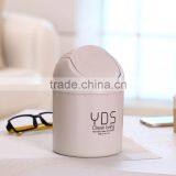 Japan and South Korea Desktop Storage Barrel Creative Fashion Mini Cap Shake Cover Garbage Can thumbnail-4