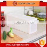 Plastic Knock-down Transparent Storage Box With Wheels -small Size thumbnail-1