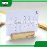 Cheap Square Wood Photo Name Business Card Holder thumbnail-5