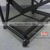 Discount Black Floor-standing Costomed Bread Display Rack With 5 Tier thumbnail-4