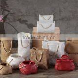 2016 Newest Funny Bag Shaped Stoneware Type for Garden Decoration Flower Pot/flower Plants thumbnail-1