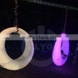 Led Outdoor Furniture Outdoor Garden Plastic Composite Bench Autumn of Circle thumbnail-4