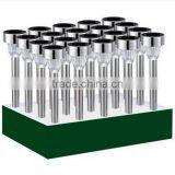 12-PC PDQ Stainless Steel Super WARRIOR Solar Path Light thumbnail-2