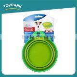 Pet Food Bowls Portable Travel Feeding Collapsible Silicone Pet Bowl thumbnail-4