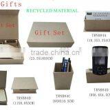 Stationey Recycled Paper Gift Set With Sticky, Pen Holder for Promotion