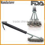 Food Grade Stainless Steel Cleaning Grill Bbq Brush thumbnail-3