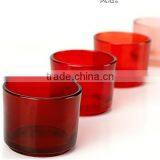 frosted glass cup and candle holder factory supplier