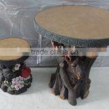 Garden Knock-down Fiberglass Wooden Table Tops thumbnail-3