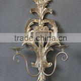 MW-0009-02 Silver Hanging Wall Candle Holder With Metal thumbnail-5