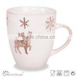 Ceramic Christmas Mug,porcelain Coffee Mug,11 oz Ceramic Mug thumbnail-2