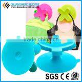 2016 Newest Silicone Wall Hangle Hook, Eco-friendly Sucking Wall Hook, Mini Silicone Hooks