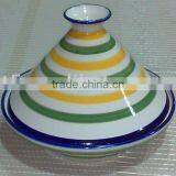 Ceramic Tajine With Handpainted Design