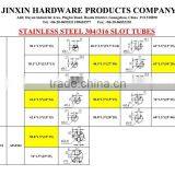 High Quality AISI 304 316 Handrail Pipe Stainless Steel Slot Round Pipe thumbnail-3