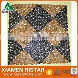 Polished River Pebble Stone Mosaic Wall Clading Pebble Mosaic thumbnail-3