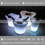 RGB Color Changing Illuminated Plastic Ice Bucket Led Lighting Flower Pots thumbnail-2