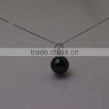 11-12mm TahitIan Peacock Green Pearls Pendant Name Designs thumbnail-1