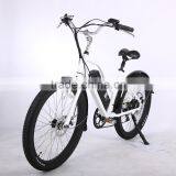 Hot Selling 26x2.35 Tire Electric Bike Brushless Electric Beach Cruiser Bike thumbnail-1