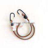 750mm x 8mm Colorful Polyester Elastic Luggage Rope, High Quality Bungee Cord With Hooks for Packing thumbnail-3