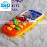 2015 New Hot Mobile Phone Toy for Kids From Icti Approved Manufacturer OEM&ODM Cellphone Toy With Music for Baby thumbnail-3