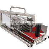 manual stainless steel tomato slicer / vegetable slicer