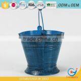 Garden Iron and Zinc Powder Coated Floral Display Buckets Metal Flower Bucket thumbnail-2