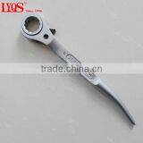 Ratchet Podger Spanner 19/21mm Wrench Steel Erecting Spanners Double Sockets thumbnail-1