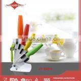 5pcs Kitchen Ceramic Knife Set With Acrylic Stand thumbnail-1