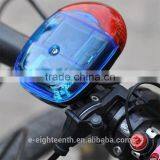 5 LED Bike Bicycle Light Loud Electronic Horn Bell Alarm Voice Speaker 8 Tones thumbnail-1