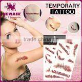 Custom Peel off Stickers Art Paper Custom Body Temporary Tattoo Sticker thumbnail-2