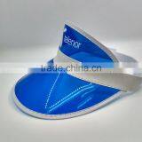 New Arrival Wholesale Plastic Long Brim Sun Visor Cap Transparent thumbnail-3