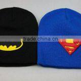 Wool,cotton and Acrylic Knitted Caps and Beanies With 3D Embroidery LOGO and Customized Logo thumbnail-1