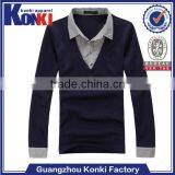 Best Selling Thin Cotton Men Long Sleeve Formal Polo Shirt thumbnail-1