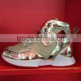 High Upper Baby Casual Shoes Fashion Beautiful, Luxury Gold Color Children Skateboard Shoes Kids, Stylish Kids Casual Shoes Boys thumbnail-1