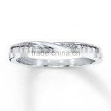 Simple Design Plain Style All Kinds of Eternity O Ring Thin Promise Ring for Wedding thumbnail-2