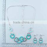 Fashion Hoop Style Necklace Set,metal Alloy Paint Jewelry thumbnail-1