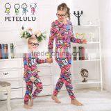 Custom Weatern Style Laughing Pyjamas Mother Daughter Matching Clothing thumbnail-2