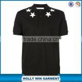 High Quality Star Patch t Shirt Polo for Men Wholesale China thumbnail-1