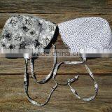 Reversible Baby Hat Floral Bonnet Cotton Cap Baby Clothing Accessories thumbnail-2