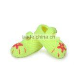 Beautiful Flower Baby Crochet Knitting Hand Made Boot Shoes thumbnail-5