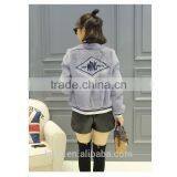 Real Fur Coat For Women Rabbit Fur Baseball Uniform Winter Short Jacket Thick Warm Casual Loose Outwear Genuine Fur Coat Female thumbnail-3