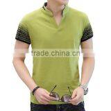 2016 New Design Slim Fit Soft Polyester /cotton Blend Fashion Men Polo Shirt Wholesale thumbnail-2